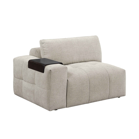 Tidal Taupe Modular Sofa by Homelegance at Eve Furniture
