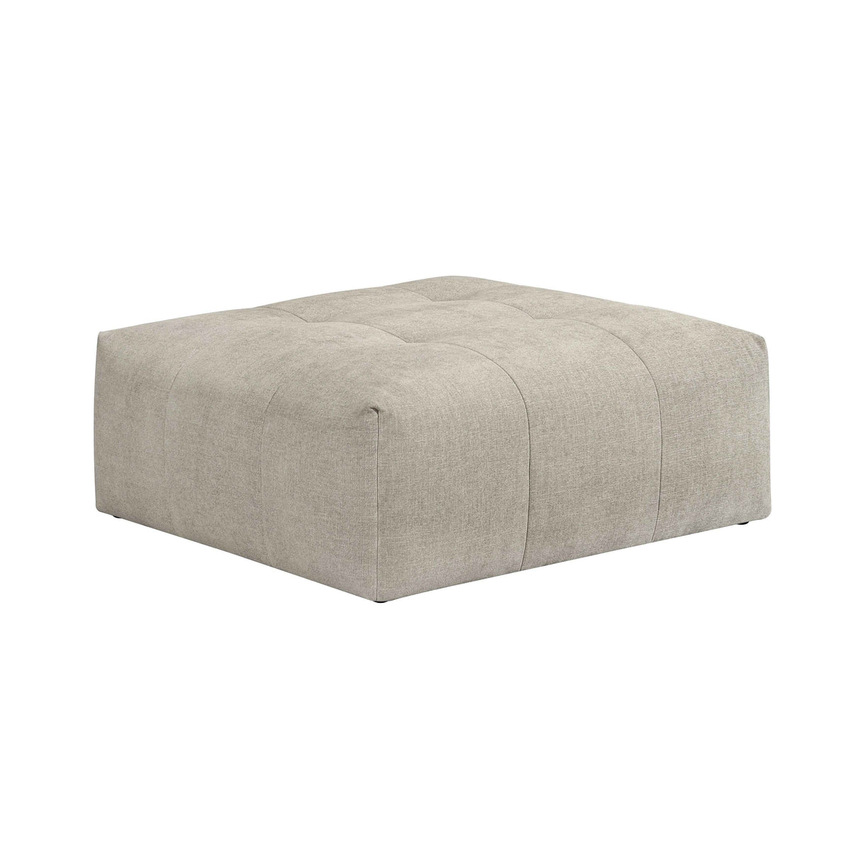 Tidal Taupe Ottoman with Caster by Homelegance at Eve Furniture