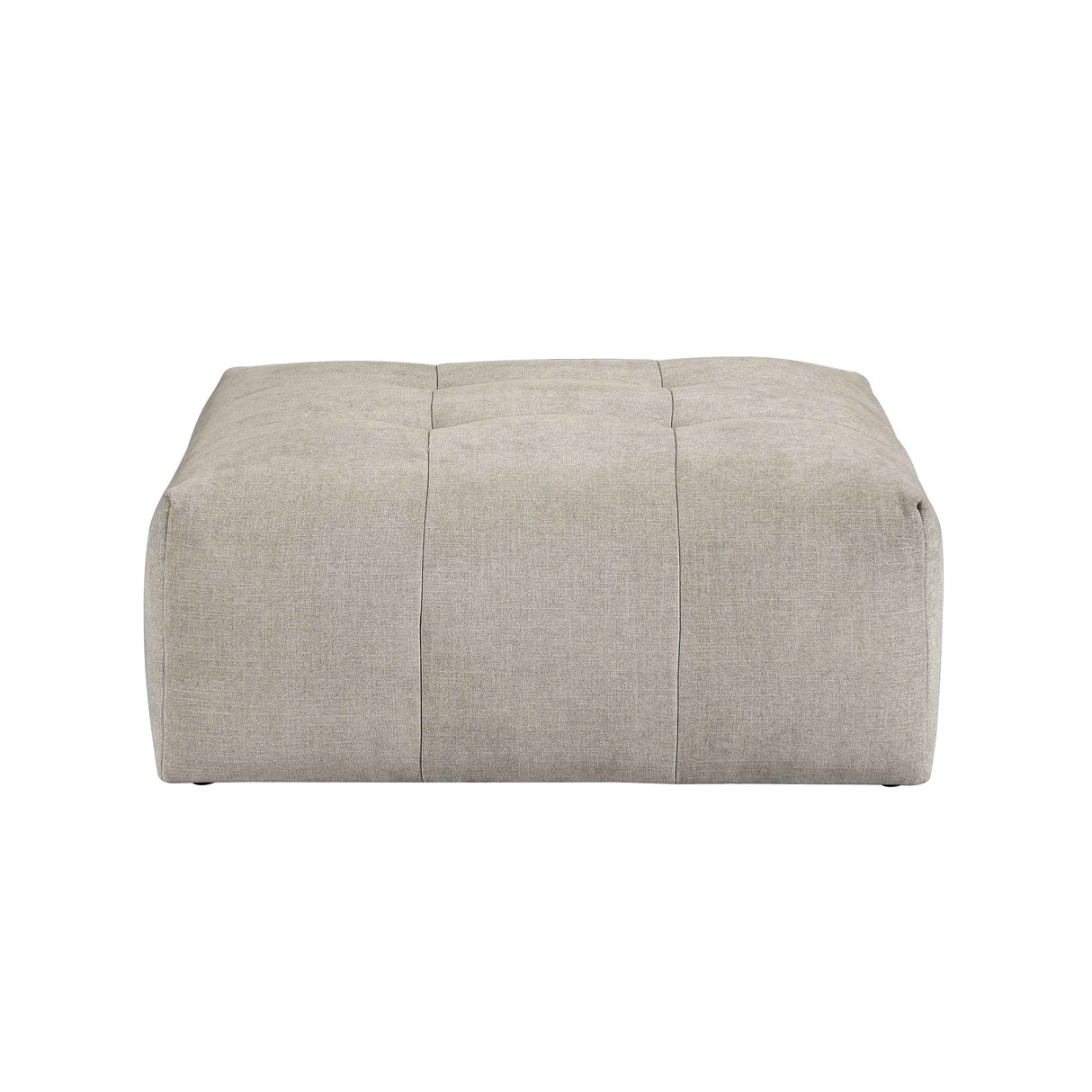 Tidal Taupe Ottoman with Caster by Homelegance at Eve Furniture