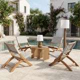 Tide Multicolor Outdoor Lounge Chair by Zuomod at Eve Furniture