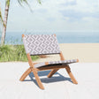 Tide Multicolor Outdoor Lounge Chair by Zuomod at Eve Furniture