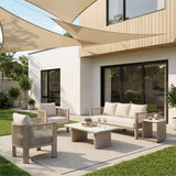 Tidecrest White Outdoor Side Table by Zuomod at Eve Furniture