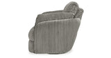 Tie-Breaker Fog Swivel Glider Recliner by Ashley at Eve Furniture