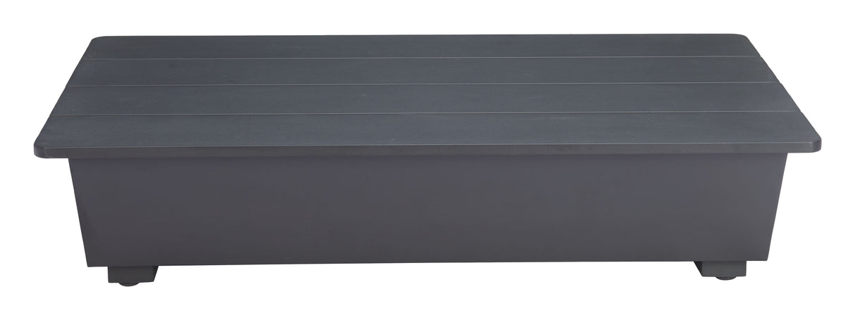 Tien Black Outdoor Coffee Table by Zuomod at Eve Furniture