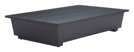Tien Black Outdoor Coffee Table by Zuomod at Eve Furniture