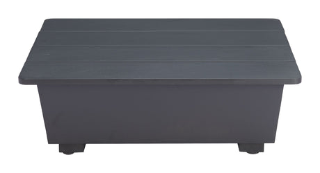 Tien Black Outdoor Side Table by Zuomod at Eve Furniture