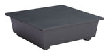 Tien Black Outdoor Side Table by Zuomod at Eve Furniture