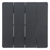 Tien Black Outdoor Side Table by Zuomod at Eve Furniture