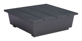 Tien Black Outdoor Side Table by Zuomod at Eve Furniture