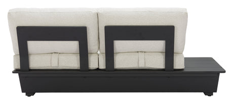 Tien LHF Beige Outdoor Loveseat by Zuomod at Eve Furniture
