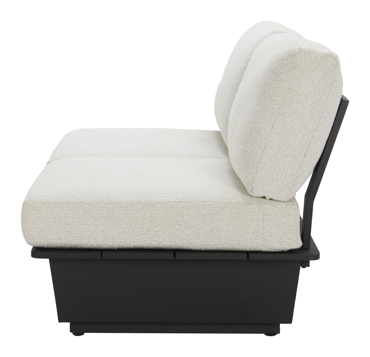 Tien RHF Beige Outdoor Loveseat by Zuomod at Eve Furniture