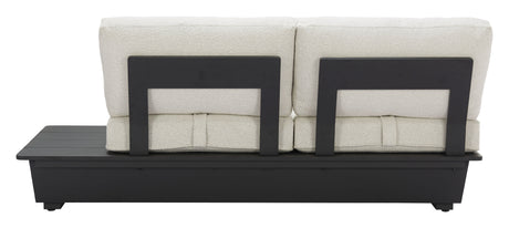 Tien RHF Beige Outdoor Loveseat by Zuomod at Eve Furniture