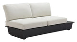 Tien RHF Beige Outdoor Loveseat by Zuomod at Eve Furniture