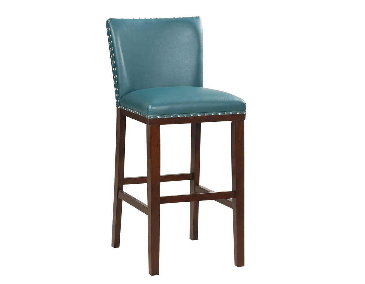 Tiffany 30″ Bar Stool, Peacock, Set of 2