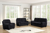 Tiffany Black Living Room Set by Happy Homes at Eve Furniture