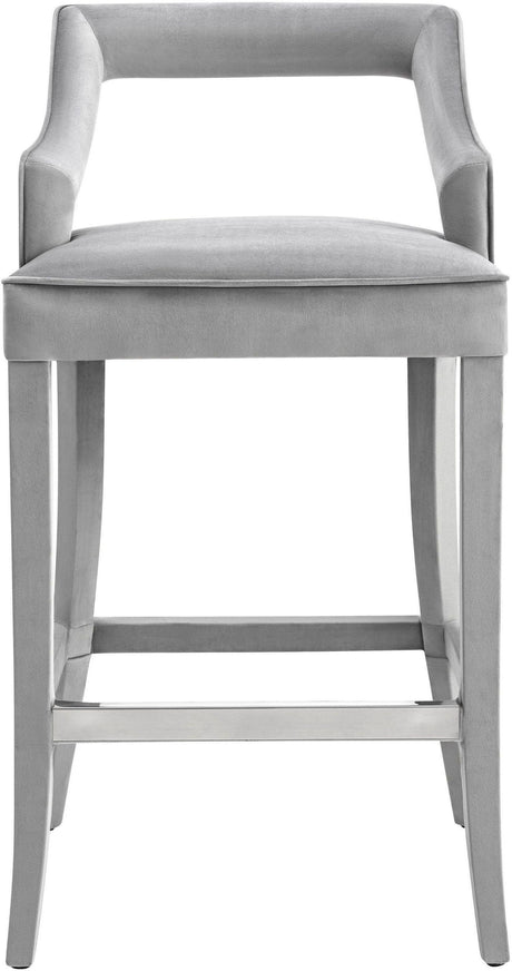 Tiffany Velvet Stool by TOV Furniture at Eve Furniture