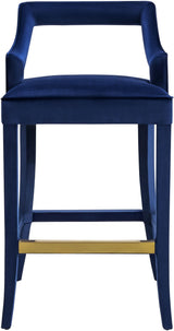 Tiffany Velvet Stool by TOV Furniture at Eve Furniture