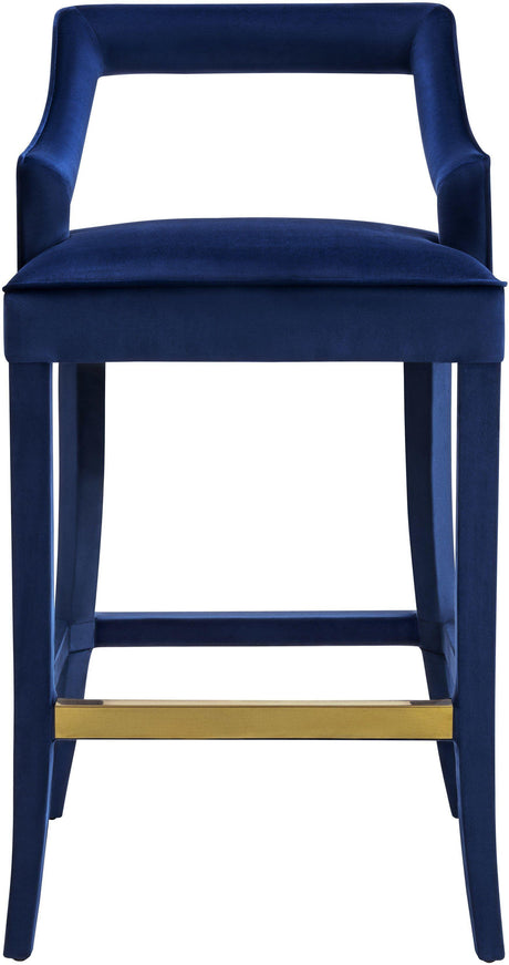 Tiffany Velvet Stool by TOV Furniture at Eve Furniture