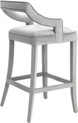 Tiffany Velvet Stool by TOV Furniture at Eve Furniture