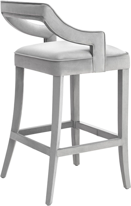 Tiffany Velvet Stool by TOV Furniture at Eve Furniture