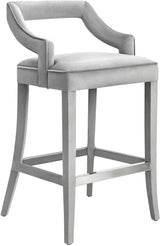 Tiffany Velvet Stool by TOV Furniture at Eve Furniture