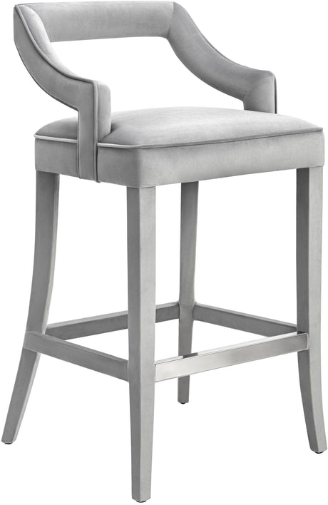 Tiffany Velvet Stool by TOV Furniture at Eve Furniture