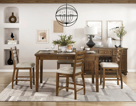 Tigard Cherry Dining Server by Homelegance at Eve Furniture