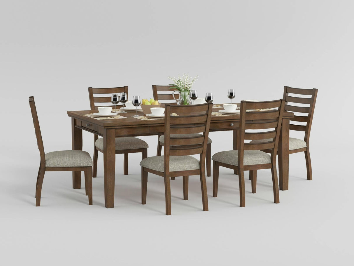Tigard Cherry Dining Table by Homelegance at Eve Furniture