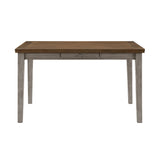 Tigard Cherry/Gray Counter Height Table by Homelegance at Eve Furniture