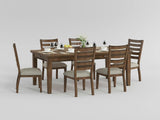 Tigard Cherry/Gray Dining Table by Homelegance at Eve Furniture