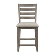 Tigard Gray Counter Height Chair, Set of 2 by Homelegance at Eve Furniture