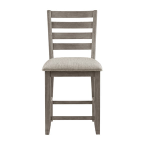 Tigard Gray Counter Height Chair, Set of 2 by Homelegance at Eve Furniture