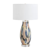 Tillery Multi/Gold Table Lamp by Crestview at Eve Furniture