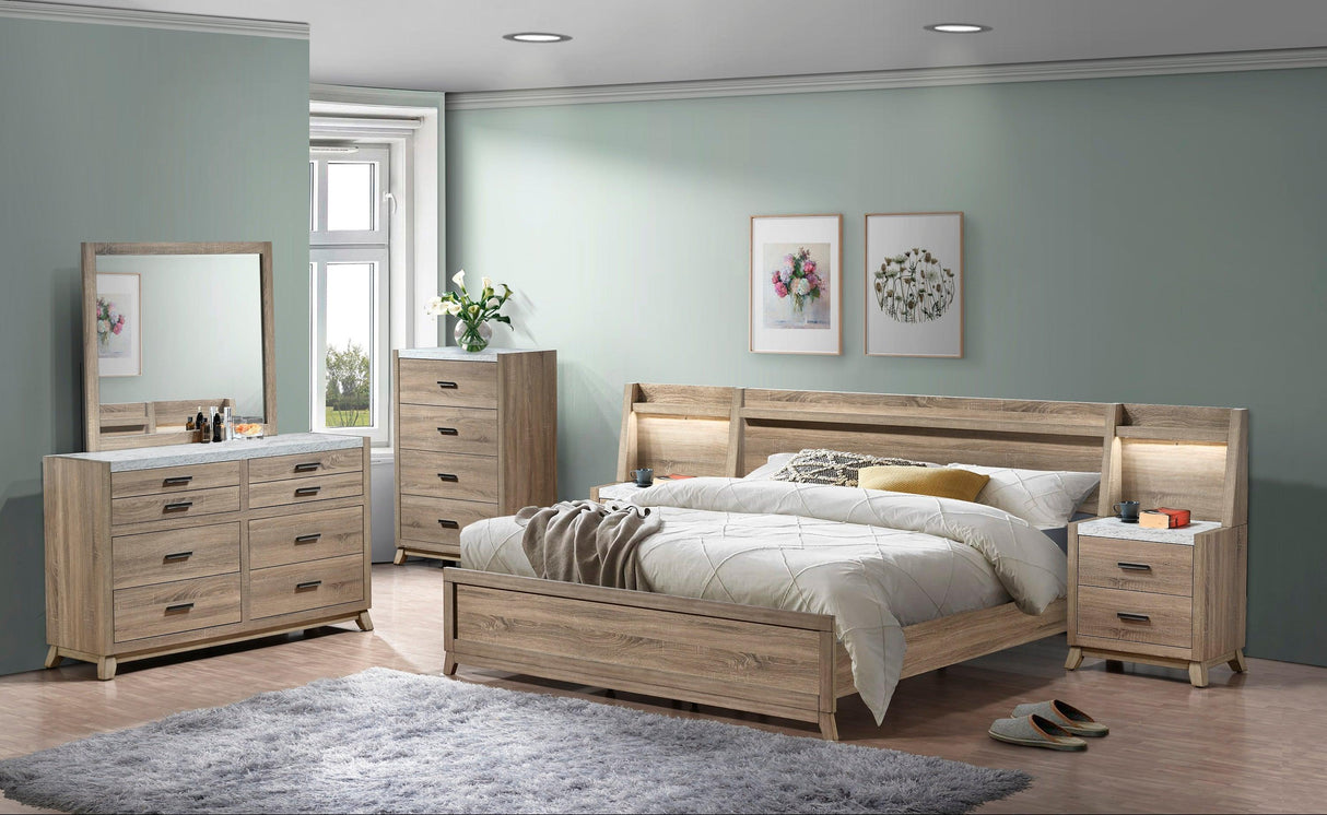 Tilston Natural Dresser by Crown Mark at Eve Furniture