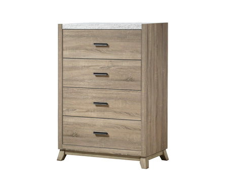 Tilston Natural Panel Bedroom Set by Crown Mark at Eve Furniture
