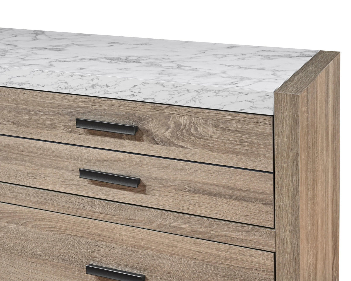 Tilston Natural Panel Bedroom Set by Crown Mark at Eve Furniture