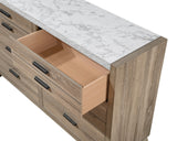 Tilston Natural Panel Bedroom Set by Crown Mark at Eve Furniture