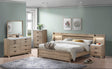 Tilston Natural Panel Bedroom Set by Crown Mark at Eve Furniture