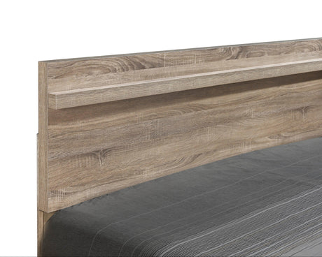 Tilston Natural Queen Panel Bed by Crown Mark at Eve Furniture