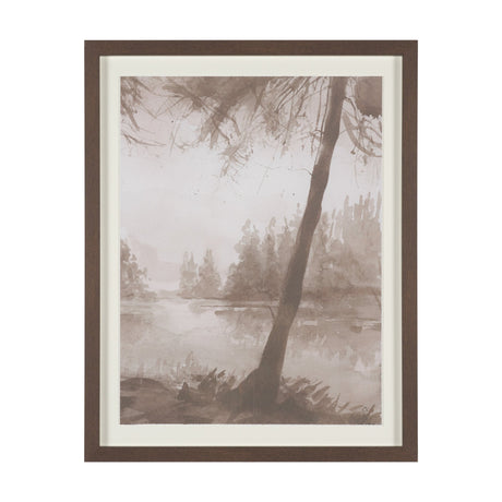 Timber Light II by Mercana Studio Framed Artwork Matted under Glass by Mercana at Eve Furniture