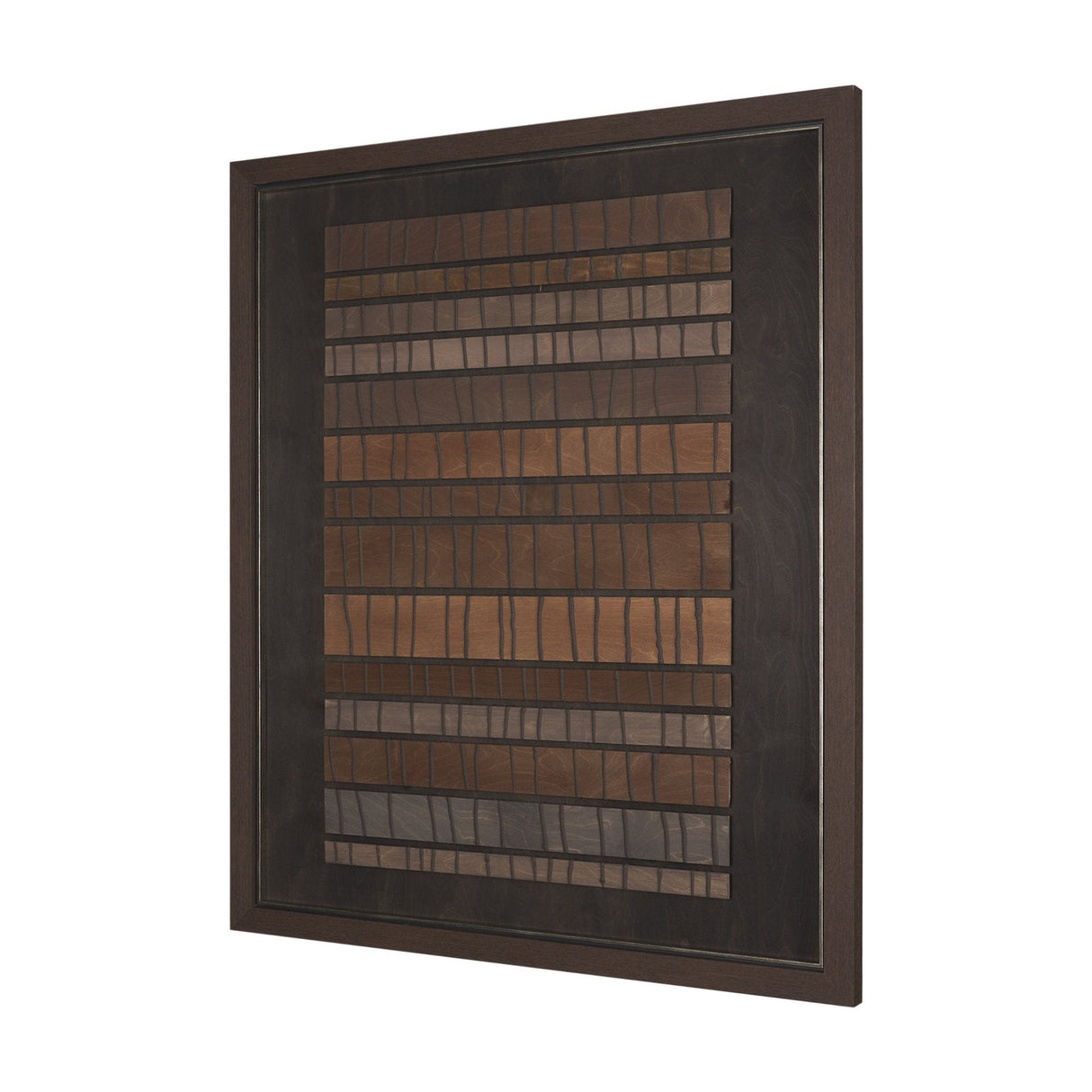 Timber Mosaic by Studio M a Handmade Original Framed Artwork by Mercana at Eve Furniture