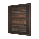 Timber Mosaic by Studio M a Handmade Original Framed Artwork by Mercana at Eve Furniture