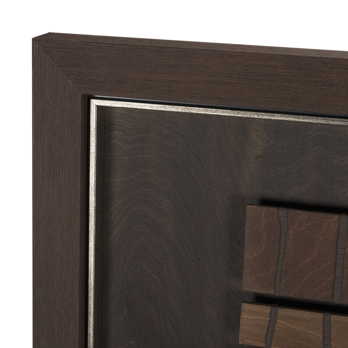 Timber Mosaic by Studio M a Handmade Original Framed Artwork by Mercana at Eve Furniture