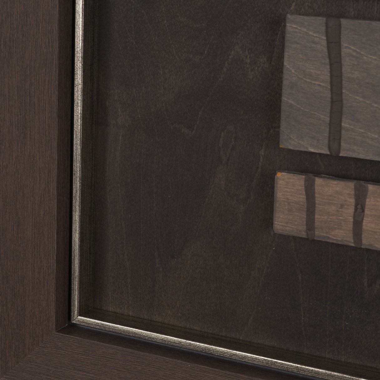 Timber Mosaic by Studio M a Handmade Original Framed Artwork by Mercana at Eve Furniture
