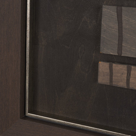 Timber Mosaic by Studio M a Handmade Original Framed Artwork by Mercana at Eve Furniture