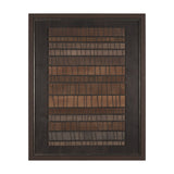 Timber Mosaic by Studio M a Handmade Original Framed Artwork by Mercana at Eve Furniture