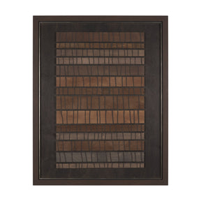Timber Mosaic by Studio M a Handmade Original Framed Artwork by Mercana at Eve Furniture