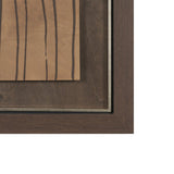 Timber Mosaic II by Mercana Studio Handmade Original Framed Artwork Matted by Mercana at Eve Furniture