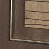 Timber Mosaic II by Mercana Studio Handmade Original Framed Artwork Matted by Mercana at Eve Furniture
