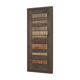 Timber Mosaic III by Mercana Studio Handmade Original Framed Artwork Matted by Mercana at Eve Furniture